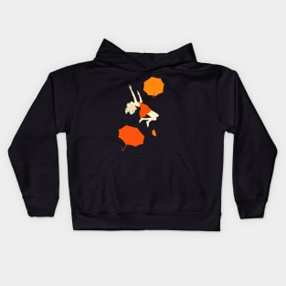 Flying umbrellas Kids Hoodie